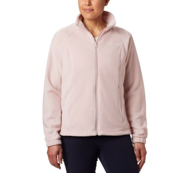 Dámské Bundy Columbia Benton Springs Full Zip Fleece Petite Růžové MWSCDI916